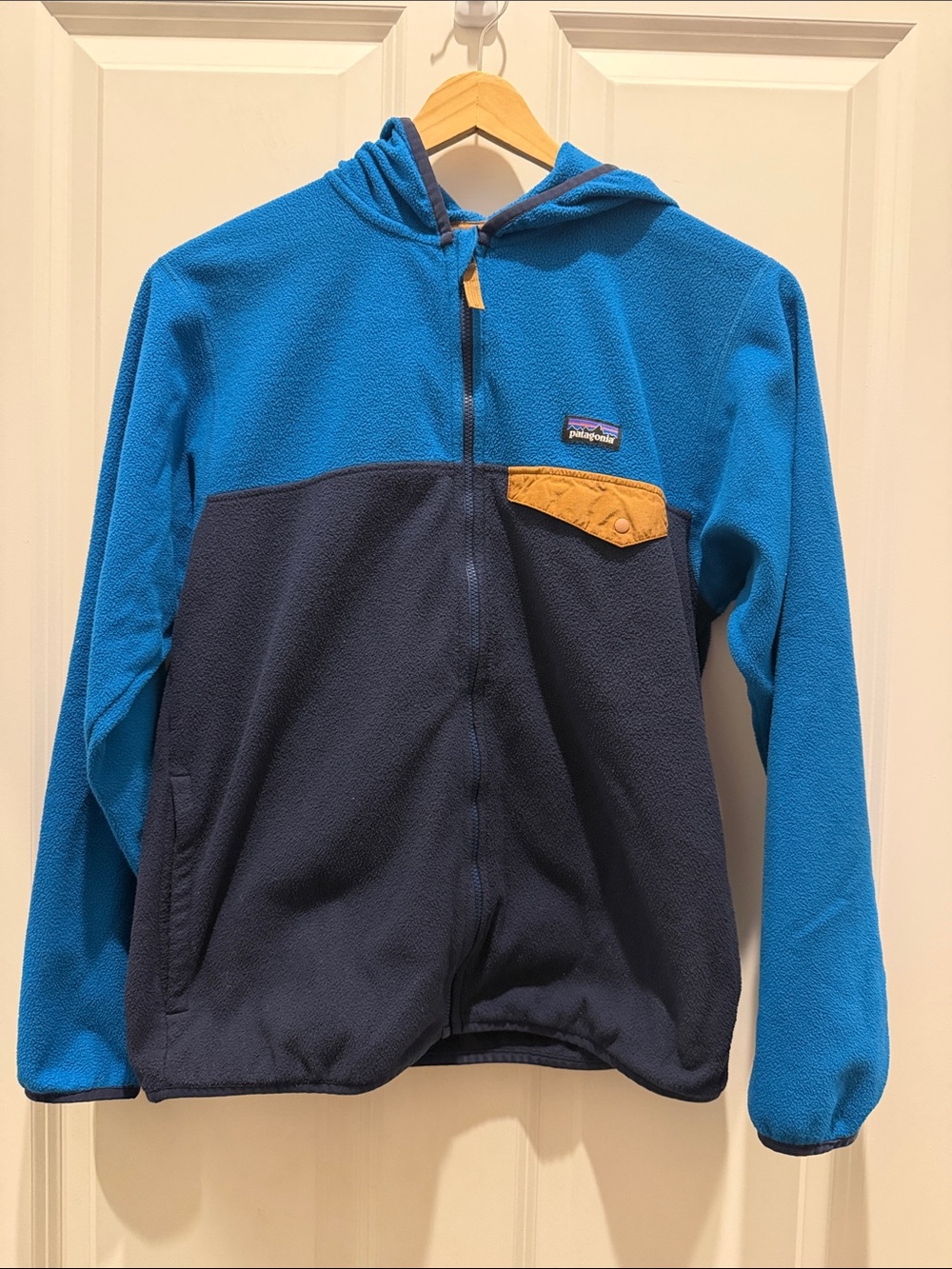Patagonia Boys Kids' Micro D Snap-T Jacket Size XL (14)